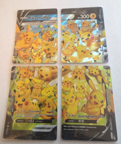 Pikachu V-Union - SWSH139-142 - Pokemon TCG: Celebrations Promo 4 Card Set MP-LP - Image 1