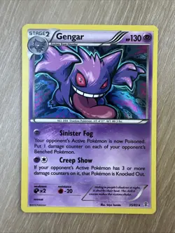 Gengar 35/83 XY Generations Pokemon TCG Holo Rare Card LP - Image 1