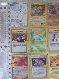 Pokemon 25th Anniversary Celebrations Lot Of 12 Mint Pack Fresh Cards - Image 2