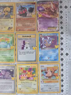 Pokemon 25th Anniversary Celebrations Lot Of 12 Mint Pack Fresh Cards - Image 3