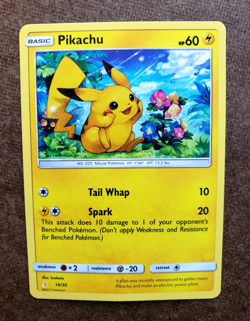 2017 POKEMON TCG PIKACHU Basic SM86 SM PROMOS (SMP) Card #29/30 HP60 MT! NP! - Image 1