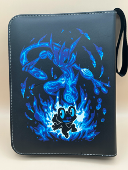 Black Binder, Mewtwo Premium 4-Pocket Holder, Binder for Pokemon Cards - Image 2