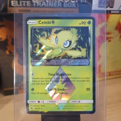Pokemon Cards - Celebi 19/214 - Lost Thunder - Mint / NM Holo Rare - Image 1