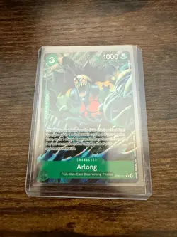 Arlong EB02-011 SR Alt Art Anime 25th One Piece TCG Card MINT - Image 1