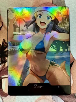 Dawn Pokemon Goddess Story Waifu Anime Custom Card - Image 1