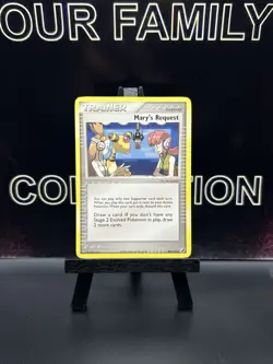 Pokemon Card - Mary's Request Unseen Forces 86/115 Regular LP - Image 1