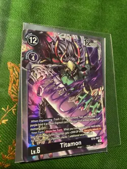 Titamon BT6-081 SR Digimon Card Game NM - Image 2