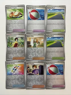 Pokemon TCG Scarlet & Violet 151 Trainer Reverse Holo + Gold Lot of 24 Cards - Image 4