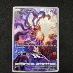 Pokemon Giratina Pocket TCG Holo Custom Made Fan Art Card With Texture - Image 1