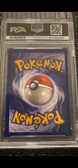 PSA 8 NM-MT Pikachu #4 Pokemon Movie Black Star Promo Card 1999 - Image 2