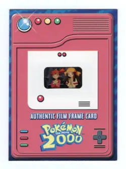 Pokemon 2000 The Movie Authentic Film Frame Card - Reserved for 2013.stitz - Image 1