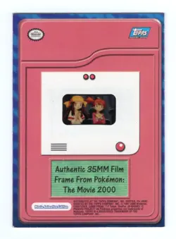 Pokemon 2000 The Movie Authentic Film Frame Card - Reserved for 2013.stitz - Image 2