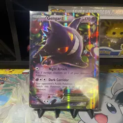 JUMBO Gengar EX Oversized Card 34/119 XY Phantom Forces Pokemon - Image 1