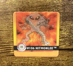 Pokemon Card 1999 Action Flipz Premier Edition Holo Hitmonlee 19 Series One NM - Image 1