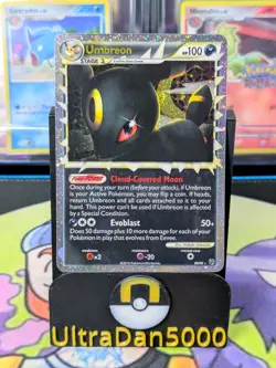 Pokemon TCG Umbreon Prime Undaunted Card 86/90 - Image 1