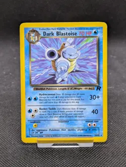 Pokemon Card Dark Blastoise 20/82 Team Rocket Rare WOTC LP-NM - Image 1