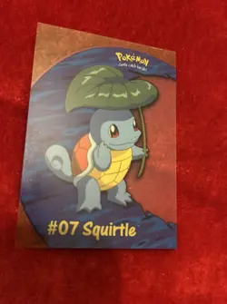 Squirtle #07 PC4 Pokemon Trading Card Topps Tv Animation Edition - Image 3