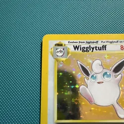 Wigglytuff 16/64 Pokemon Card TCG Holo Rare Jungle Set LP - Image 3