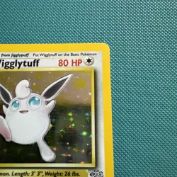 Wigglytuff 16/64 Pokemon Card TCG Holo Rare Jungle Set LP - Image 4