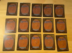 Lot Of 15 Vintage MTG Cards Unlimited Antiquities Legends - Image 2