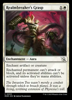 4x Realmbreaker's Grasp MTG March of the Machine NM Magic Regular - Image 1