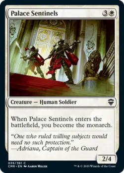 1x Palace Sentinels - Foil MTG Commander Legends NM Magic Foil - Image 1