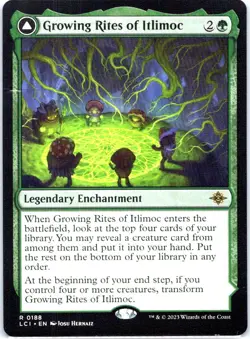 #188 Growing Rites of Itlimoc The Lost Caverns of Ixalan Rare - Image 1