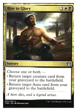 Rise to Glory Theros Beyond Death MTG - NM+ - Image 1