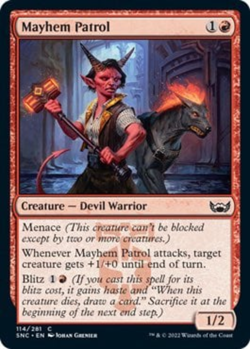 4x Mayhem Patrol MTG Streets of New Capenna NM Magic Regular - Image 1