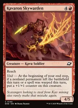 4x Kavaron Skywarden MTG Edge of Eternities NM Magic Regular - Image 1