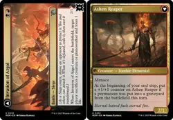 4x Invasion of Azgol // Ashen Reaper MTG March of the Machine NM Magic Regular - Image 1