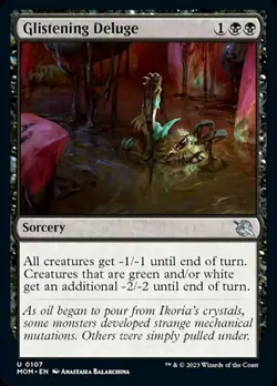 4x Glistening Deluge MTG March of the Machine NM Magic Regular - Image 1