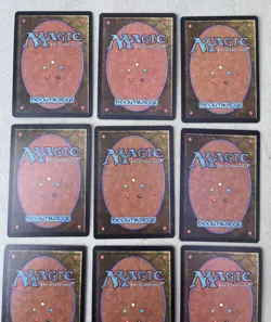 Magic The Gathering Beta Basic Land Set 15 Swamp Mountain Island Plains Forest - Image 5