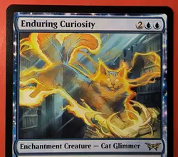 MTG: MAGIC- * ENDURING CURIOSITY*REGULAR FINISH/ DSK/ RARE/NM #0051 - Image 2