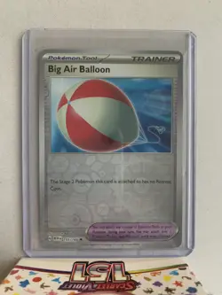 Big Air Balloon 155/165 Reverse Holo Near Mint Scarlet & Violet 151 Pokemon TCG - Image 1