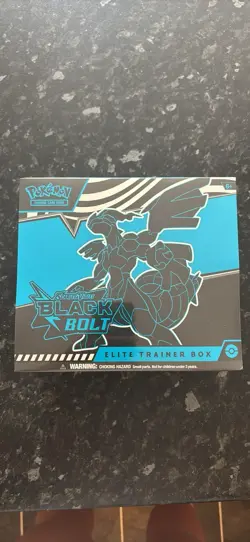 POKEMON SCARLET & VIOLET BLACK BOLT ELITE TRAINER BOX ETB NEW FACTORY SEALED - Image 1