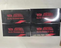 Pokemon TCG Sword & Shield Astral Radiance Elite Trainer Box ETB Sealed LOT OF 4 - Image 3
