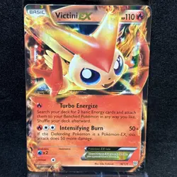 Victini EX 18/135 Rare EX Holo - B&W - Plasma Storm - NM - 2013 - Pokemon TCG - Image 1