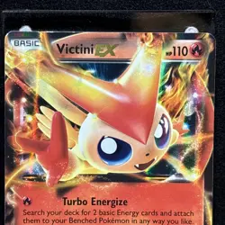 Victini EX 18/135 Rare EX Holo - B&W - Plasma Storm - NM - 2013 - Pokemon TCG - Image 2