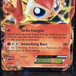 Victini EX 18/135 Rare EX Holo - B&W - Plasma Storm - NM - 2013 - Pokemon TCG - Image 3