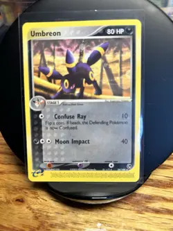 Pokemon TCG Umbreon EX Sandstorm Card 24/100 Regular Rare Mint Condition - Image 1