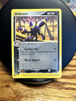 Pokemon TCG Umbreon EX Sandstorm Card 24/100 Regular Rare Mint Condition - Image 2