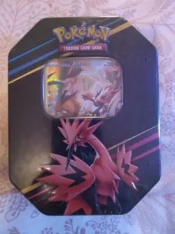 Pokemon Crown Zenith Zapdos Tin - Image 1