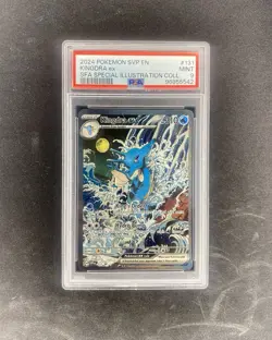 2024 POKEMON SHROUDED FABLE SPECIAL ILLUSTRATION COLL PROMO KINGDRA EX PSA 9 - Image 1