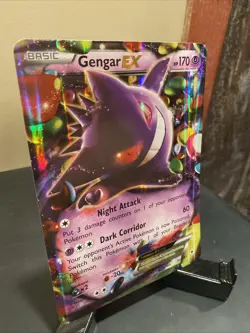 Jumbo 2014 Pokemon XY Phantom Forces Gengar EX Jumbo Promos #34/119 - Image 2