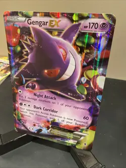 Jumbo 2014 Pokemon XY Phantom Forces Gengar EX Jumbo Promos #34/119 - Image 3