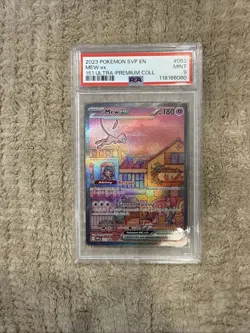 2023 Pokemon SVP en Mew EX 151 Ultra Premium Collection #053 PSA 9 Mint - Image 1