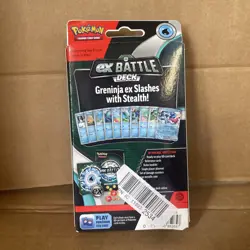 pokemon tcg greninja ex battle deck sealed - Image 2