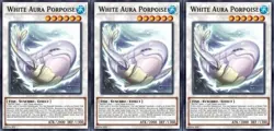 Yu-Gi-Oh! - 3X White Aura Porpoise -PHNI-EN041 - Phantom Nightmare - 1st Ed-NM/M - Image 1