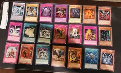 20 CARDS Vintage Yugioh Trading Card Lot 1996 Mixed Conditions HOLO CARDS - Image 1